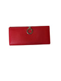 Bvlgari B.Zero1 Long Wallet In Red Leather