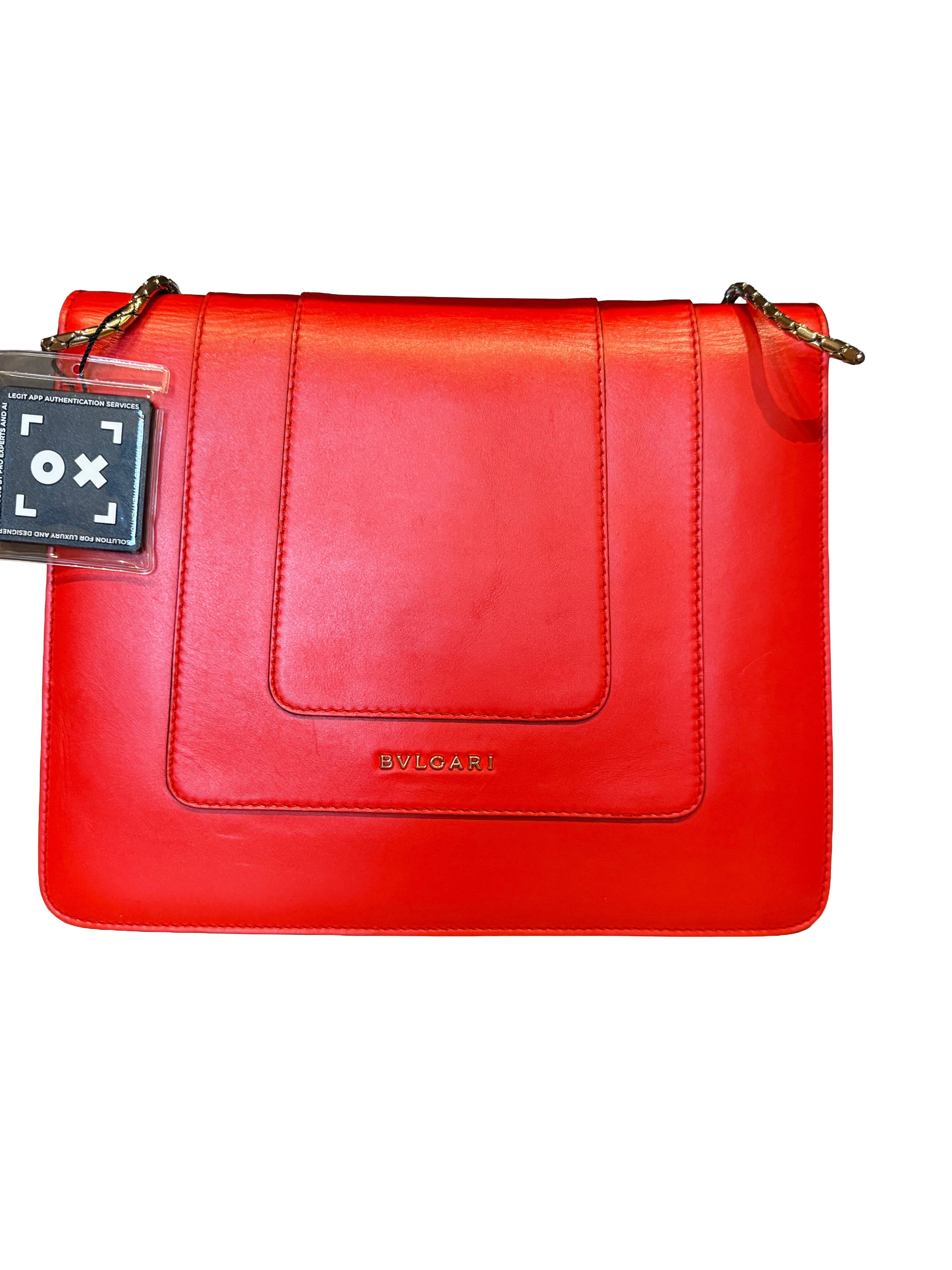 Bottega Veneta Red Beetle Clasp 3 - Image 1