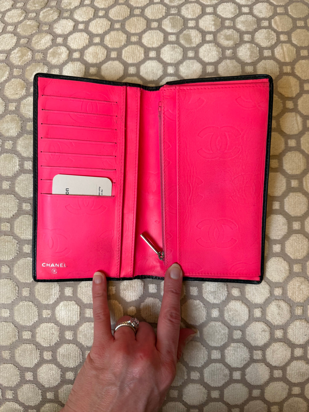 Chanel Cambon Ligne Long Wallet