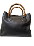 Gucci Diana Bamboo Leather Tote Bag - Image 1