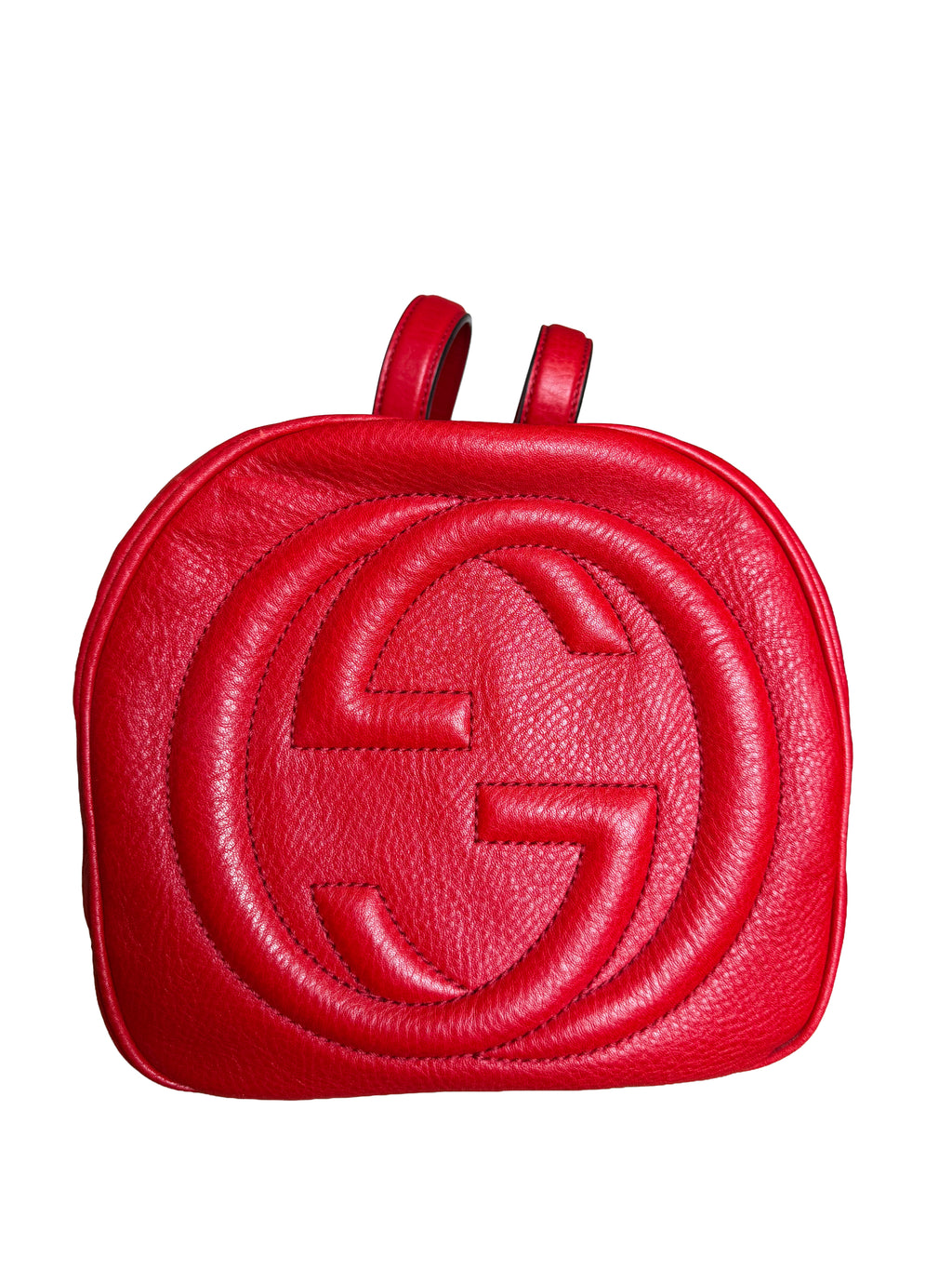 Gucci Soho Red Boston Bag - Image 1