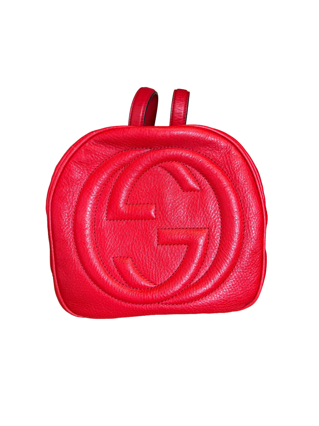Gucci Soho Red Boston Bag - Image 6