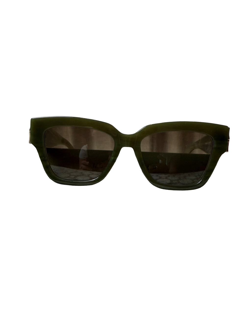 Longchamp Lon Women S Square Sunglasses In A Sage Color.