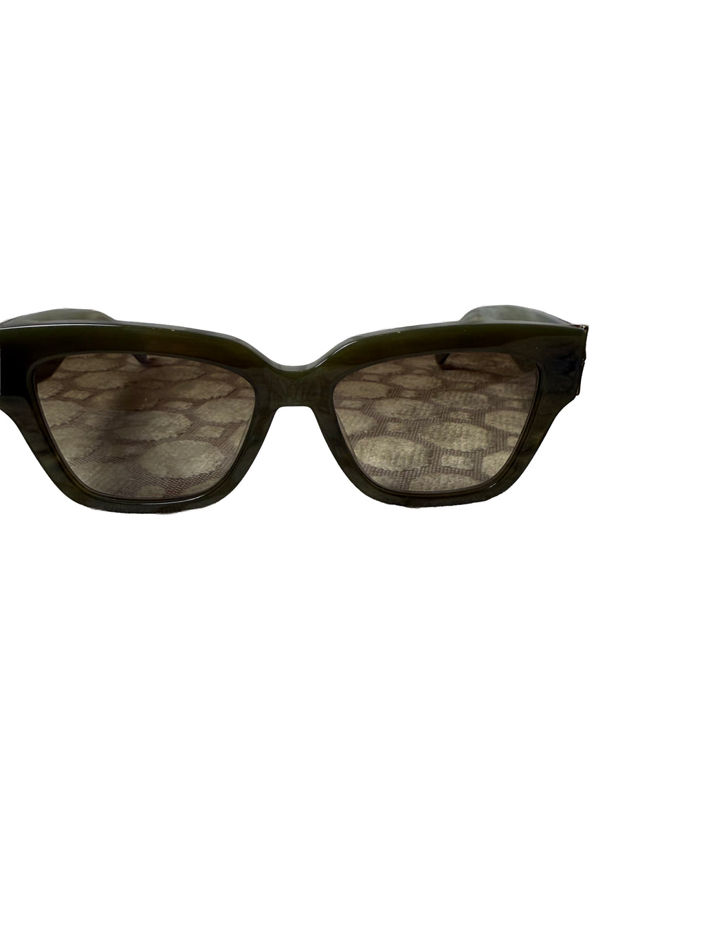 Longchamp Lon Women S Square Sunglasses In A Sage Color.