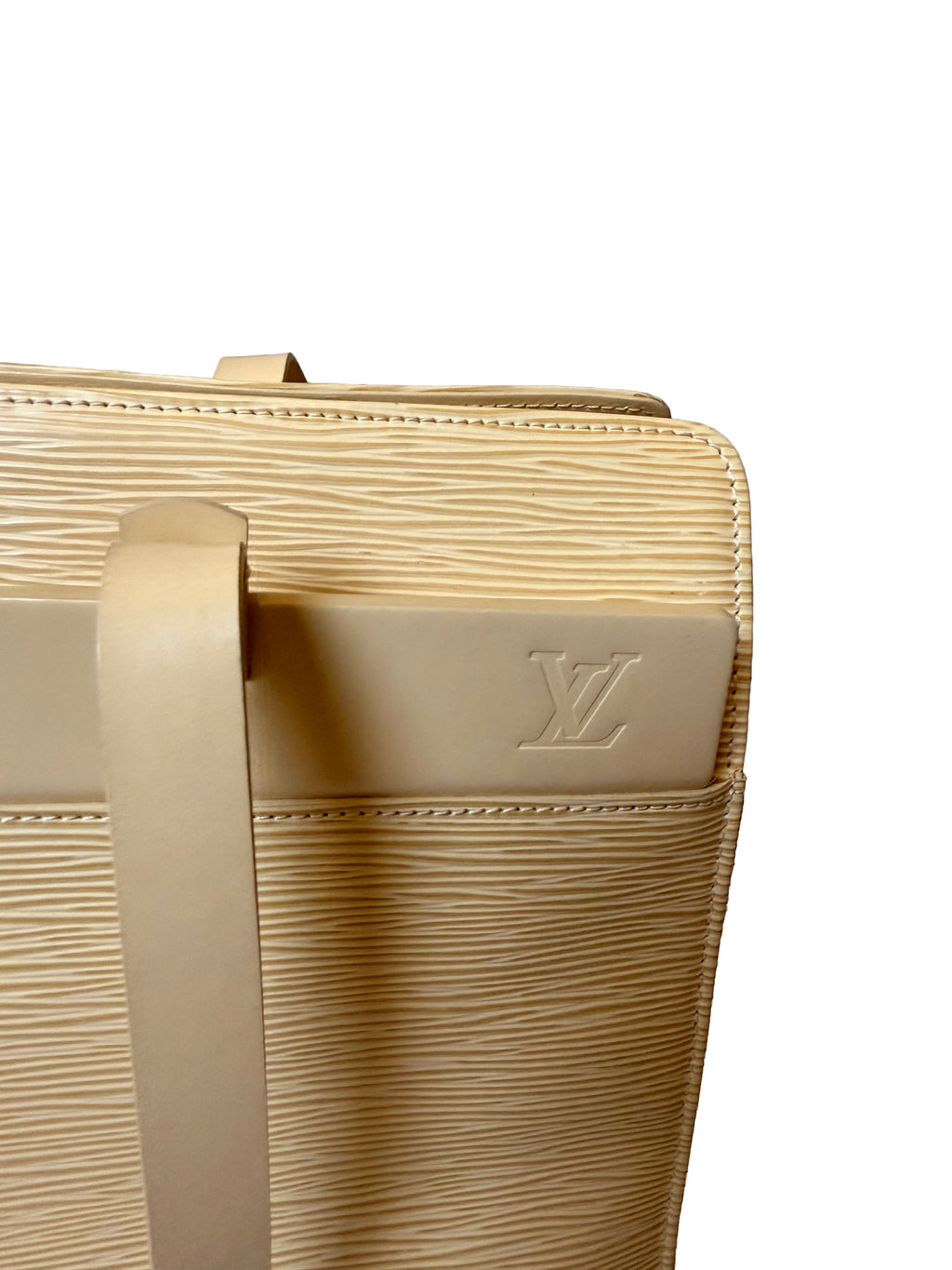 Louis Vuitton Epi Leather Croisette Shoulder Bag In The Color Vanilla