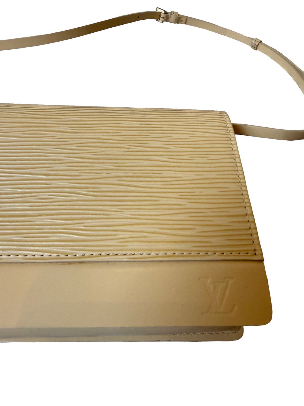 Louis Vuitton Honfleur Bag Crafted In Vanilla Epi Leather