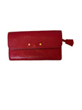 Louis Vuitton Portefeuille Pont Neuf Wallet In Cerise Monogram Empreinte Leather - Image 1