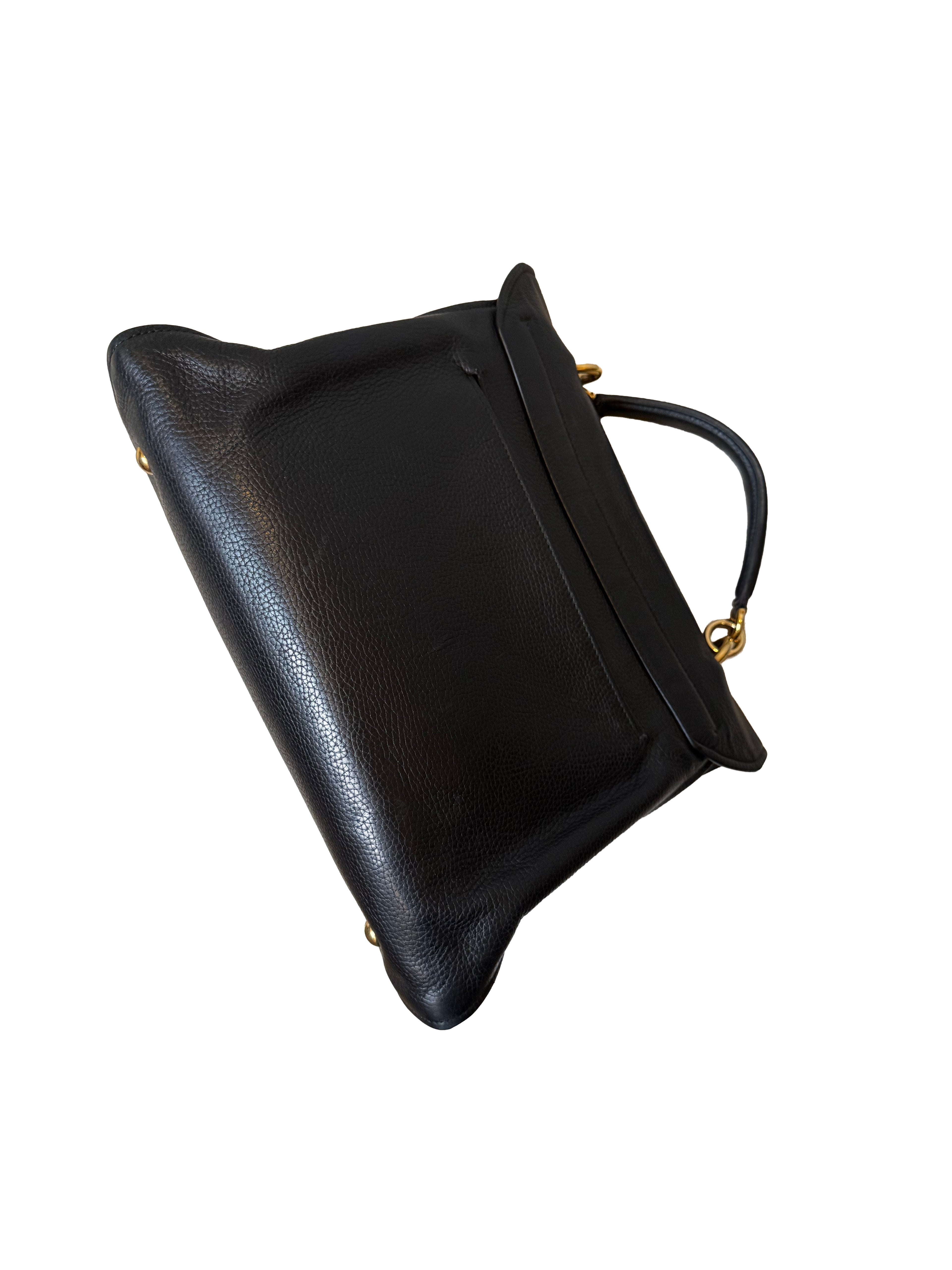 Salvatore Ferragamo Mini Top Handle Shoulder Wallet Bag N7ej - Image 2