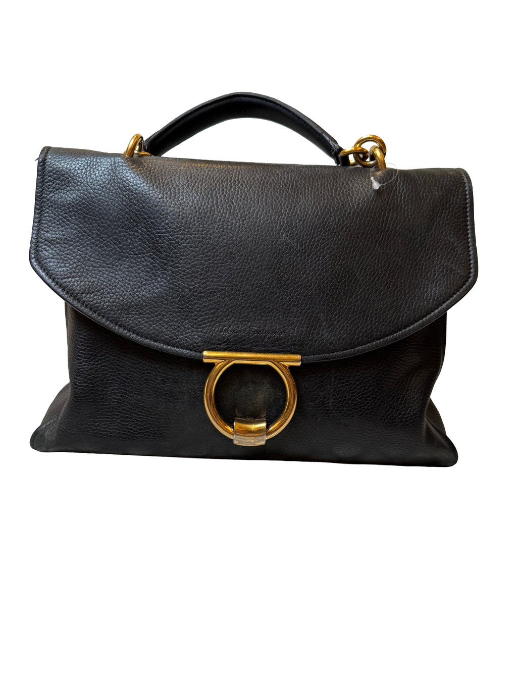 Salvatore Ferragamo Mini Top Handle Shoulder Wallet Bag N7ej - Image 3