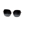 Tom Ford Women S Square Sunglasses Model Ft1250 K In A Shiny Rose Gold Or Gold Finish With Smoke Gradient Lenses - Image 1