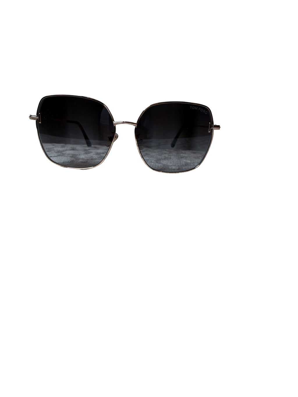 Tom Ford Women S Square Sunglasses Model Ft1250 K In A Shiny Rose Gold Or Gold Finish With Smoke Gradient Lenses