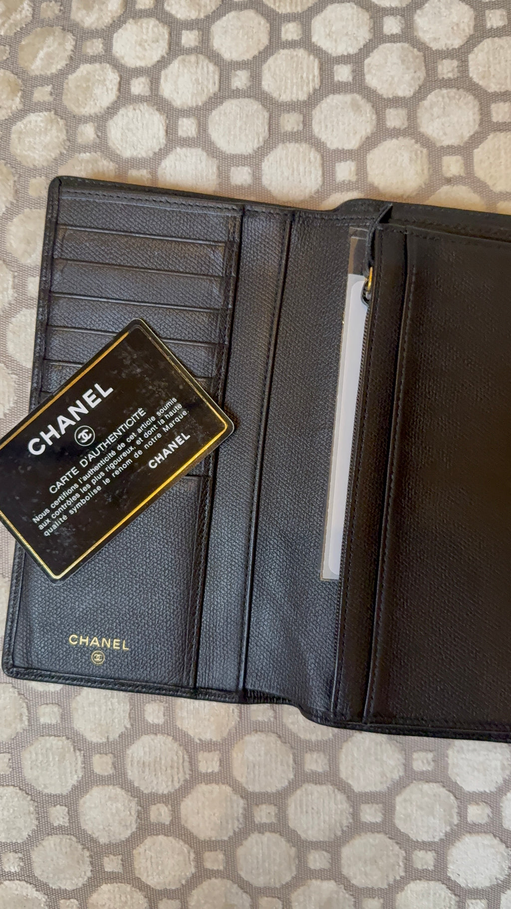 Chanel Cambon Ligne Long Wallet