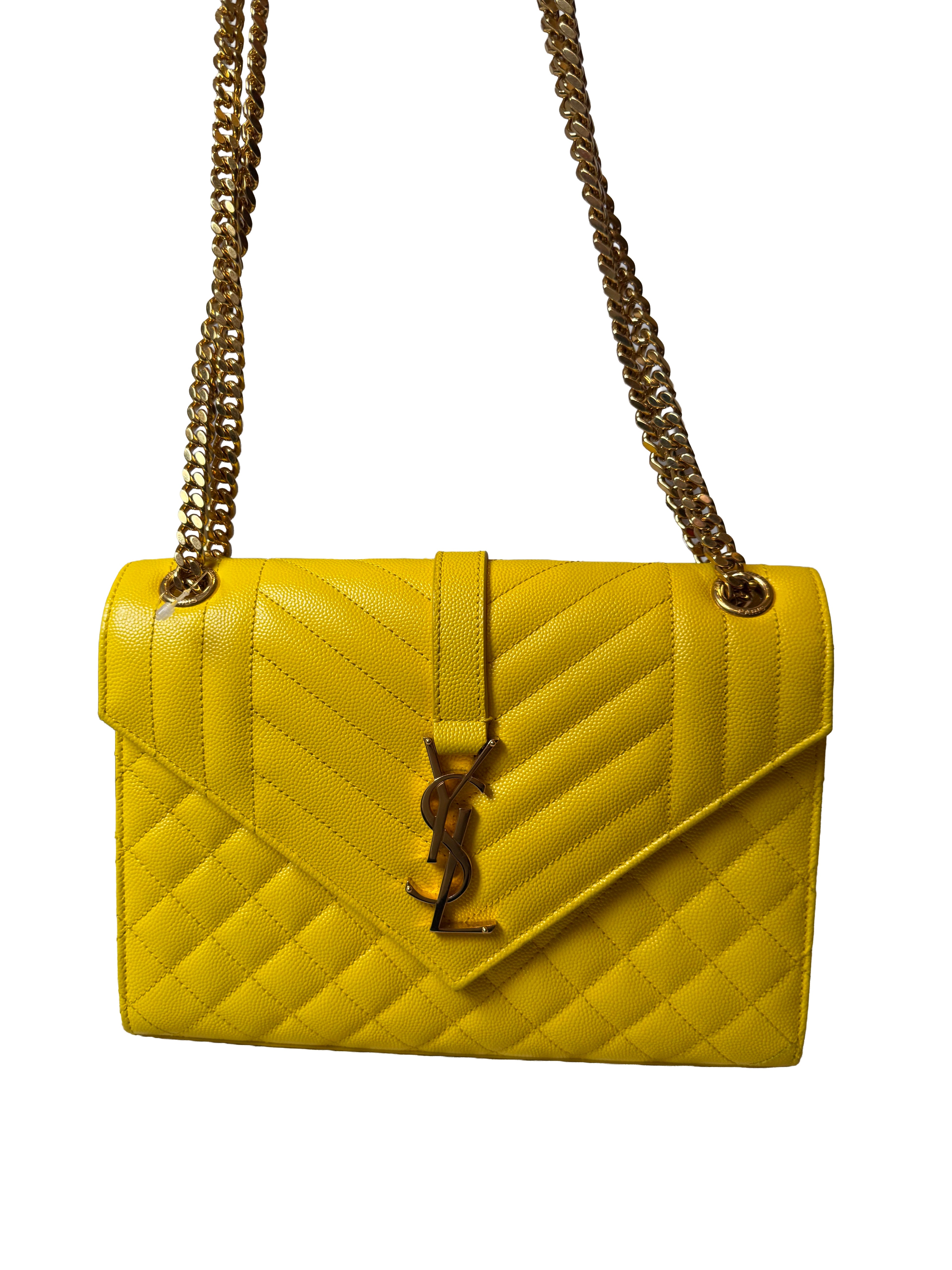 YSL Envelope Medium Shoulder Bag